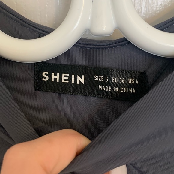 3/$25 Grey Long-sleeve - Picture 3 of 3